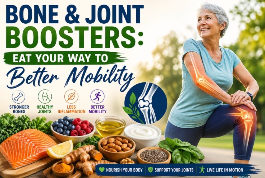 Bone and joint health foods for better mobility and strong bones